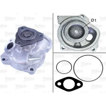 Pompe à eau VALEO OEM 025121010CV
