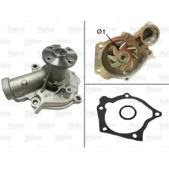 Pompe à eau VALEO OEM 2510038002