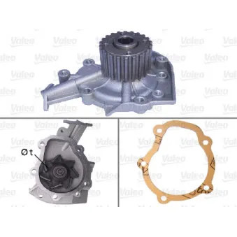 Pompe à eau VALEO OEM 1740070D00