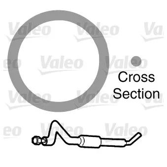 Joint d'étanchéification, conduite de réfrigérant VALEO OEM 60811547