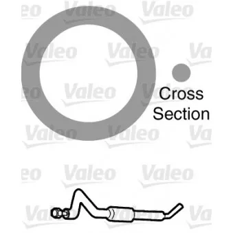 Joint d'étanchéification, conduite de réfrigérant VALEO OEM 14457180