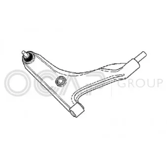 OCAP 0793501 - Triangle ou bras de suspension (train avant)