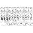 VALEO 509724 - Jeu de joints de climatisation