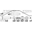 VALEO 541675 - Jeu de 4 plaquettes de frein avant
