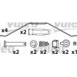 VALEO 541678 - Jeu de 4 plaquettes de frein avant