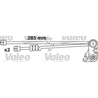 Jeu de 4 plaquettes de frein avant VALEO OEM 2992336