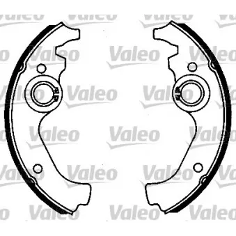 Jeu de mâchoires de frein VALEO [562007]