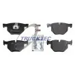 Jeu de 4 plaquettes de frein avant TRUCKTEC AUTOMOTIVE [08.34.193]