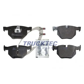 TRUCKTEC AUTOMOTIVE 08.34.193 - Jeu de 4 plaquettes de frein avant