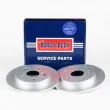 BORG & BECK BBD4666 - Jeu de 2 disques de frein arrière