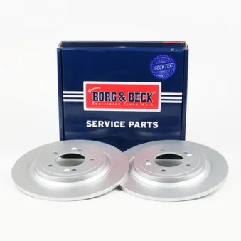 BORG & BECK BBD5564 - Jeu de 2 disques de frein arrière