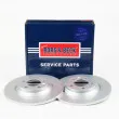 BORG & BECK BBD5586 - Jeu de 2 disques de frein arrière