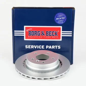 BORG & BECK BBD5715S - Disque de frein arrière gauche