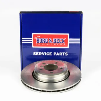 BORG & BECK BBD5768S - Jeu de 2 disques de frein arrière