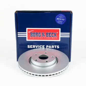 BORG & BECK BBD5893S - Jeu de 2 disques de frein avant