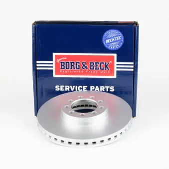 BORG & BECK BBD5952S - Jeu de 2 disques de frein avant