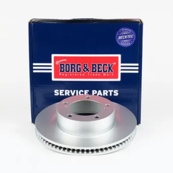 BORG & BECK BBD6003S - Jeu de 2 disques de frein avant