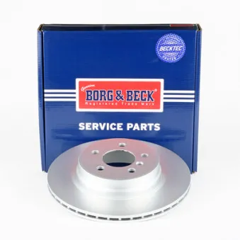 BORG & BECK BBD6040S - Jeu de 2 disques de frein arrière