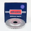 BORG & BECK BBD6084S - Jeu de 2 disques de frein avant