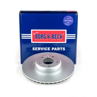 Jeu de 2 disques de frein arrière BORG & BECK BBD6172S