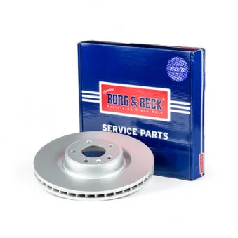 Jeu de 2 disques de frein avant BORG & BECK OEM 34106797602