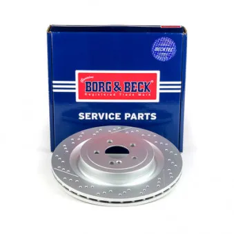 BORG & BECK BBD6216S - Jeu de 2 disques de frein arrière