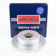 BORG & BECK BBD6229S - Jeu de 2 disques de frein arrière