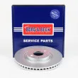BORG & BECK BBD6235S - Jeu de 2 disques de frein avant