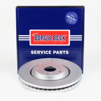 BORG & BECK BBD6238S - Jeu de 2 disques de frein avant