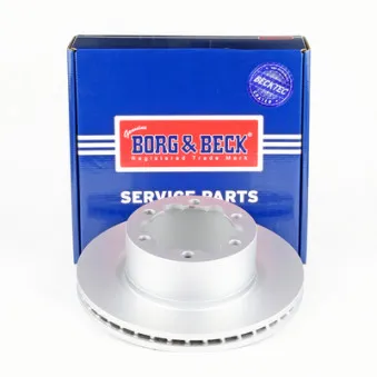 BORG & BECK BBD6255S - Jeu de 2 disques de frein arrière