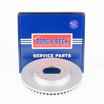 BORG & BECK BBD6256S - Jeu de 2 disques de frein avant