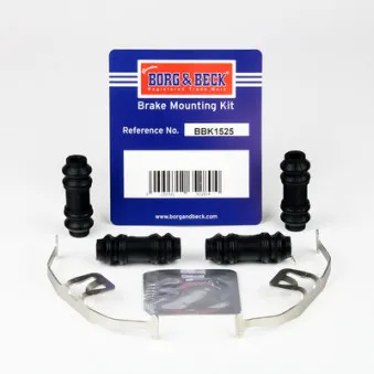 Kit d'accessoires, plaquette de frein à disque BORG & BECK BBK1525