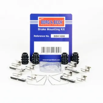 BORG & BECK BBK1698 - Kit d'accessoires, plaquette de frein à disque