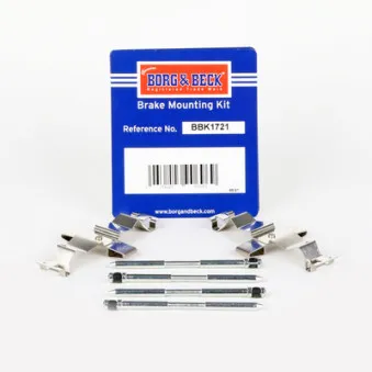 Kit d'accessoires, plaquette de frein à disque METZGER 109-0174