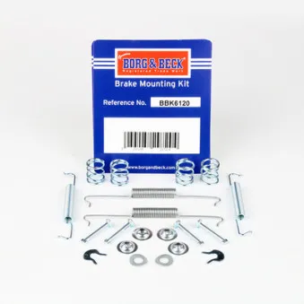 Kit d'accessoires, plaquette de frein à disque BORG & BECK BBK6120 Kit d'accessoires, plaquette de frein à disque BORG & BECK BBK6120