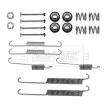 BORG & BECK BBK6138 - Kit d'accessoires, plaquette de frein à disque