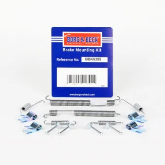 Kit d'accessoires, mâchoire de frein BORG & BECK BBK6355