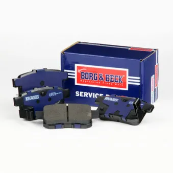 Jeu de 4 plaquettes de frein arrière BORG & BECK OEM 43022TL1G00