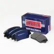 BORG & BECK BBP2580 - Jeu de 4 plaquettes de frein avant