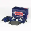 BORG & BECK BBP2614 - Jeu de 4 plaquettes de frein avant