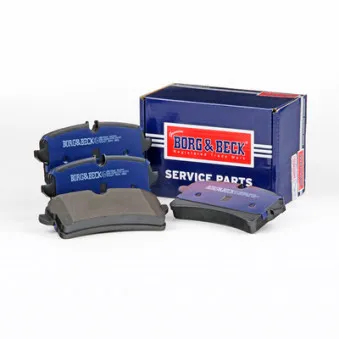 Jeu de 4 plaquettes de frein arrière BORG & BECK OEM 95B698451F