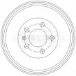 BORG & BECK BBR7283 - Tambour de frein