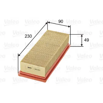 Filtre à air VALEO OEM 46536382