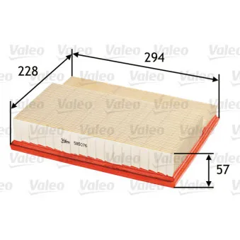 Filtre à air VALEO OEM 6040940304