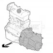 BORG & BECK BEM4166 - Support moteur