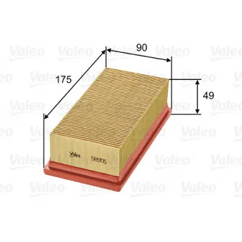 Filtre à air VALEO OEM 5017818