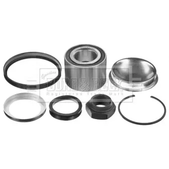 Roulement de roue arrière BORG & BECK OEM 374877