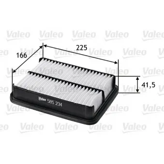 Filtre à air VALEO OEM T101031