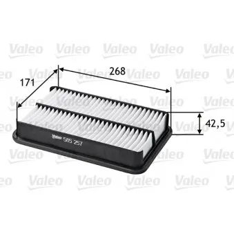Filtre à air VALEO OEM T101032