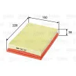 VALEO 585337 - Filtre à air